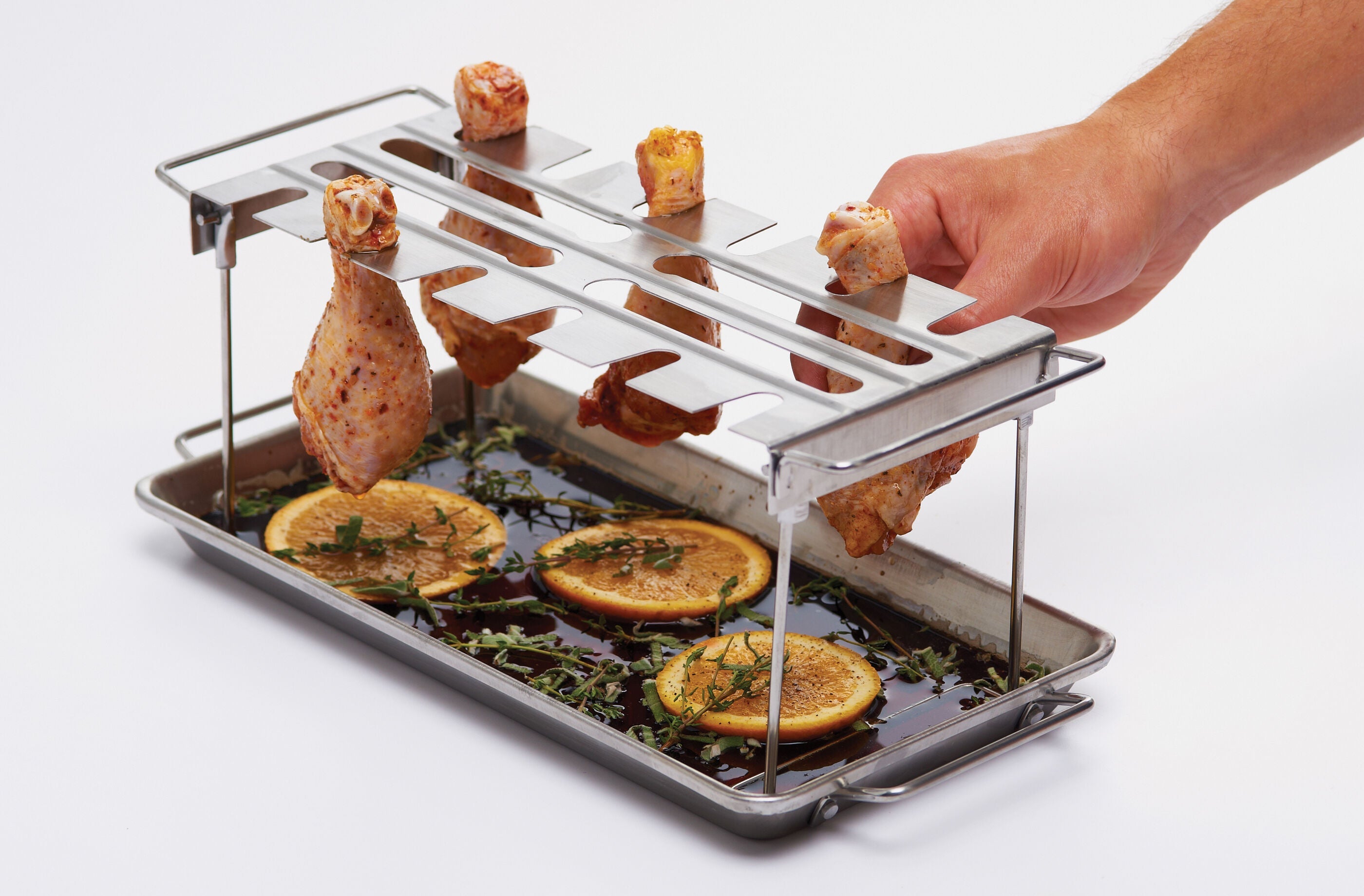 Wing Rack & Pan