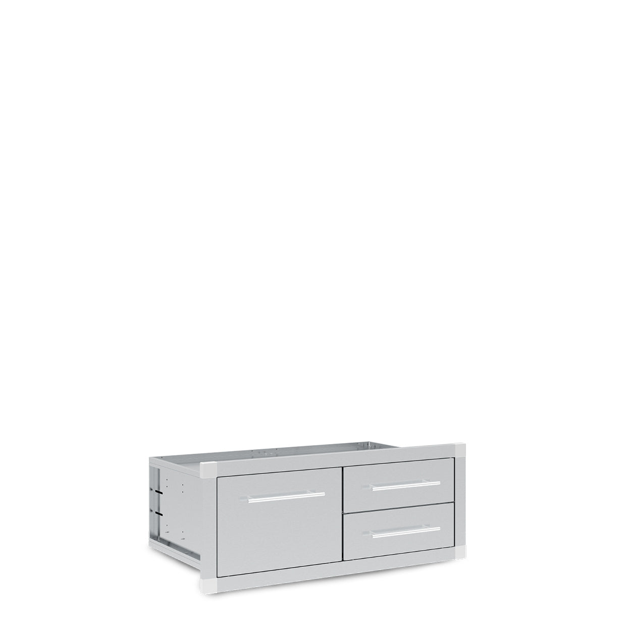 Enclosed 2 Drawer - 1 Drawer Assembly