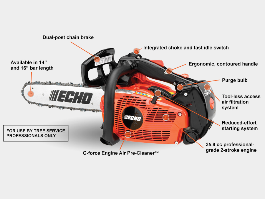 ECHO Chainsaws CS-355T StaticShot1