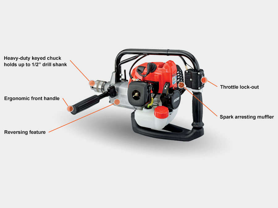 ECHO Engine-Drill EDR-260 StaticShot1
