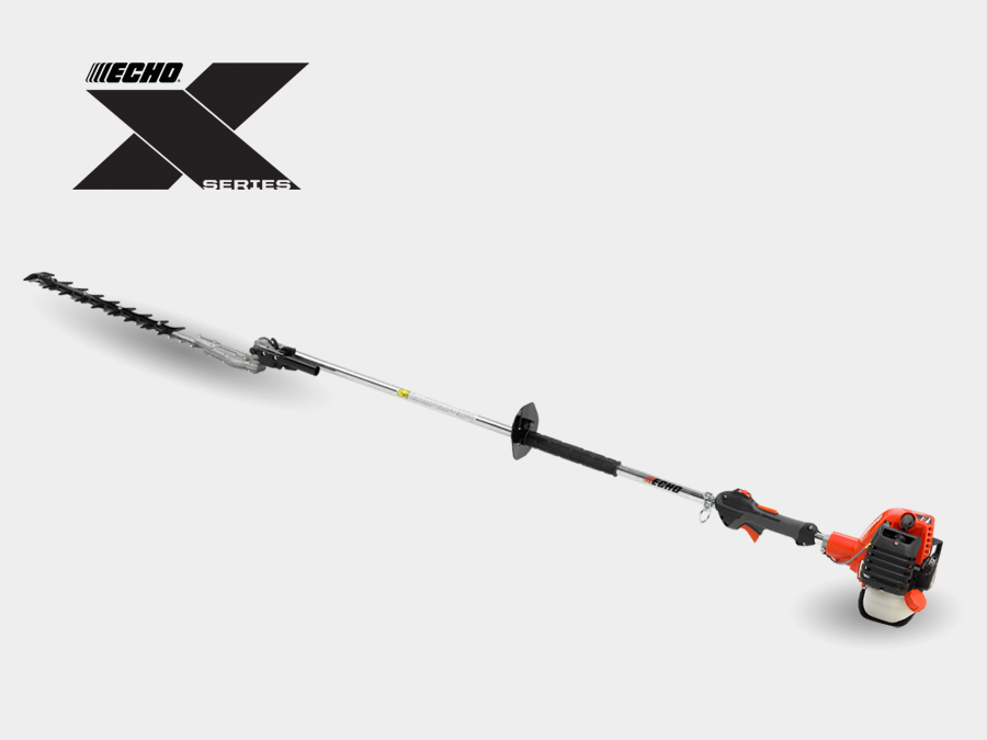 25.4 cc ECHO X Series Articulating Shafted Hedge Trimmer with 21 in. Blades