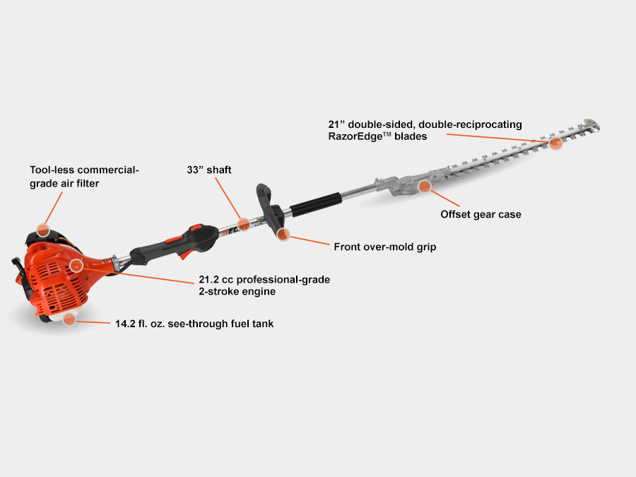ECHO Hedge-Trimmers SHC-225 StaticShot1