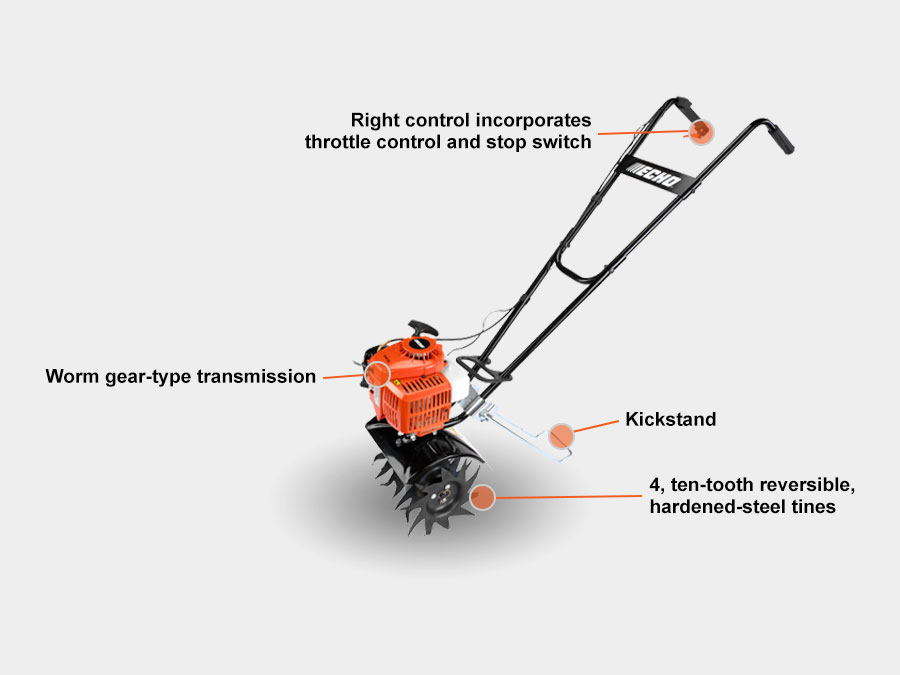 ECHO Tiller-Cultivator TC-210 StaticShot1